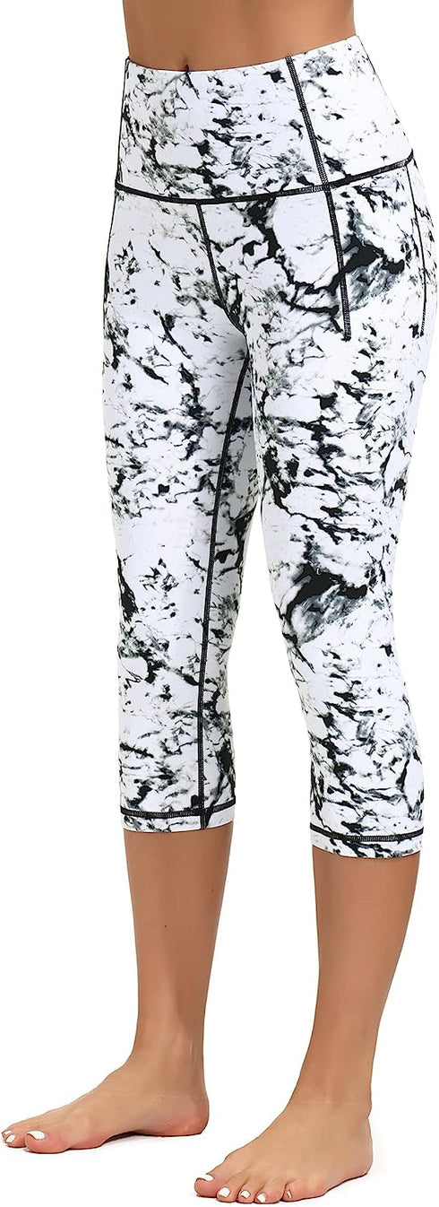 Dragon Fit High Waisted Legging for Women Tummy Control Workout Running Yoga Pants with Pockets